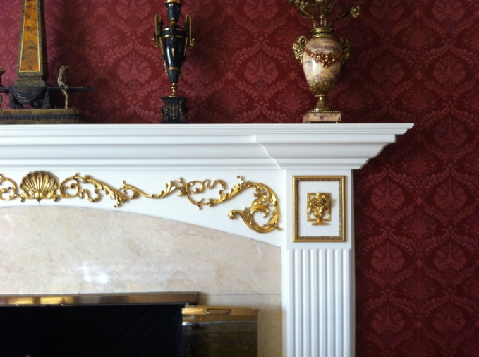 gilded mantel CT