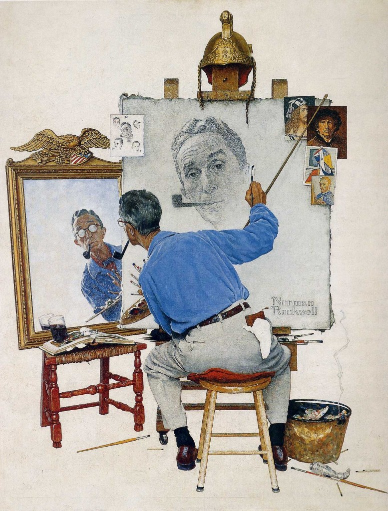 Portrait Painting Norman Rockwell Part 1 By Marc Potocsky MJP Studios