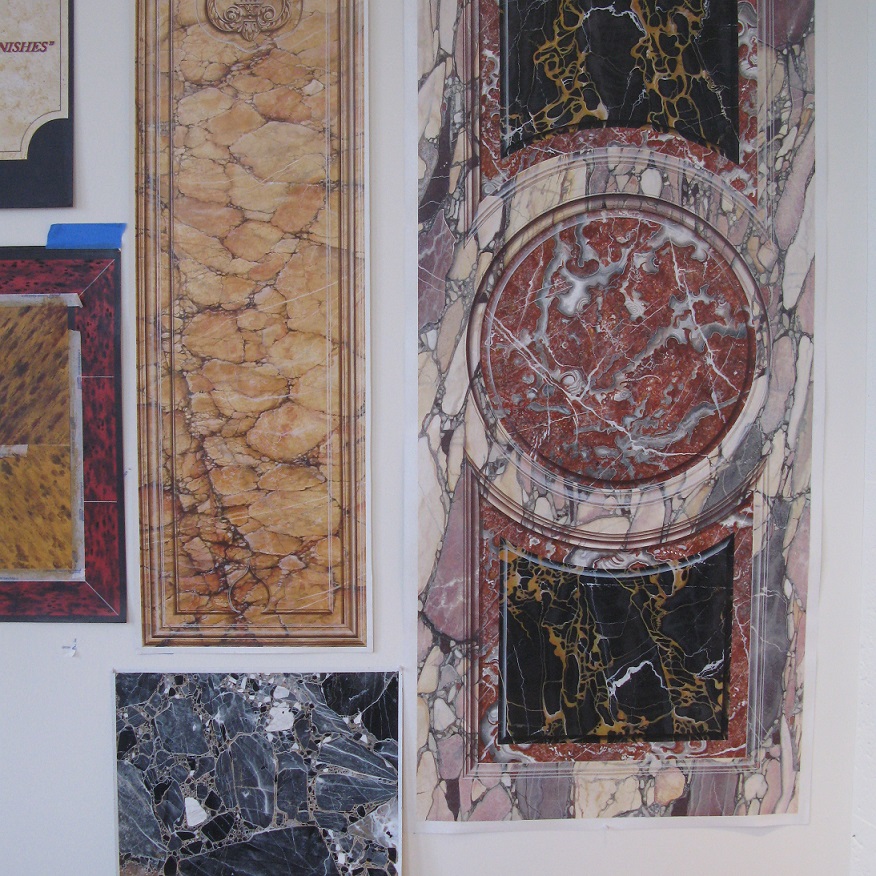 Faux Painted Marble » MJP Studios