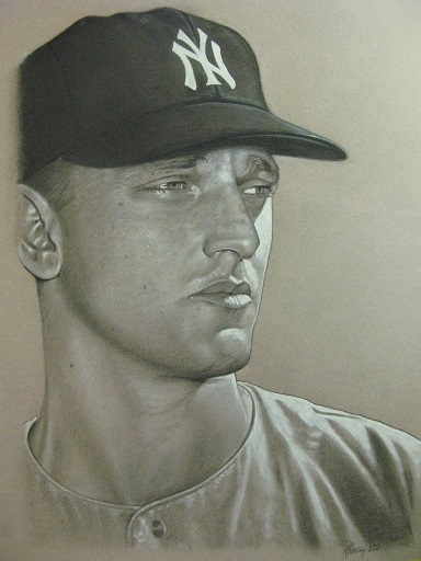 New York Yankees art CT- Maris MJP