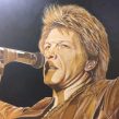 Bon Jovi Mural Portrait MJP Studios CT