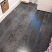 Painted floors Ct Beautiful Black & White oak Hardwood floors