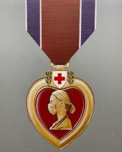 Red Heart Medal to Honor Nurses and Healthcare workers
