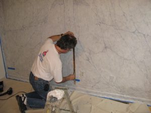 marble paint effect on walls, faux marble wall painting, faux finish