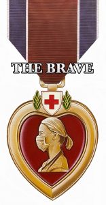 Clara Barton Red Heart Medal by Marc Potocsky MJP Studios Clara Barton Red Heart Medal by Marc Potocsky MJP Studios
